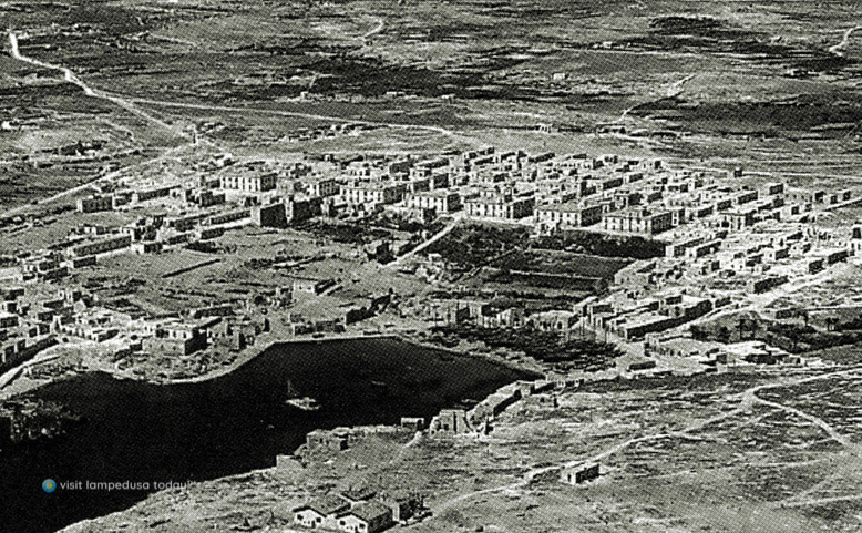 I Sette Palazzi e il centro storico di Lampedusa